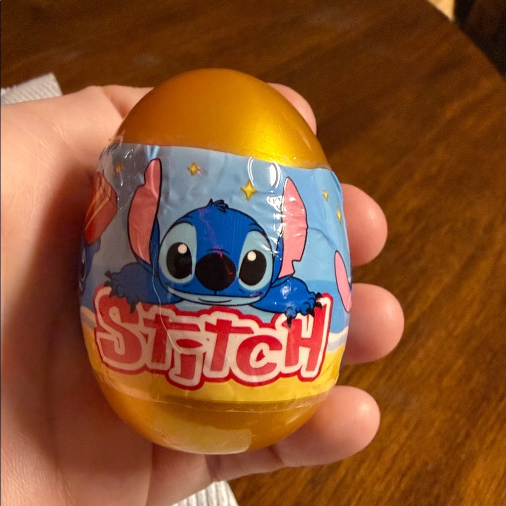 Love Stitch Gold and Blue Trading Card Egg